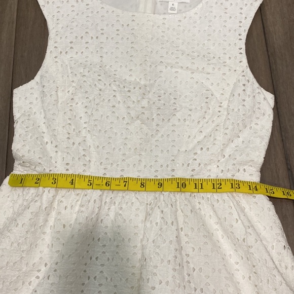 1901 eyelet‎ dress fit n flare white - Picture 9 of 10